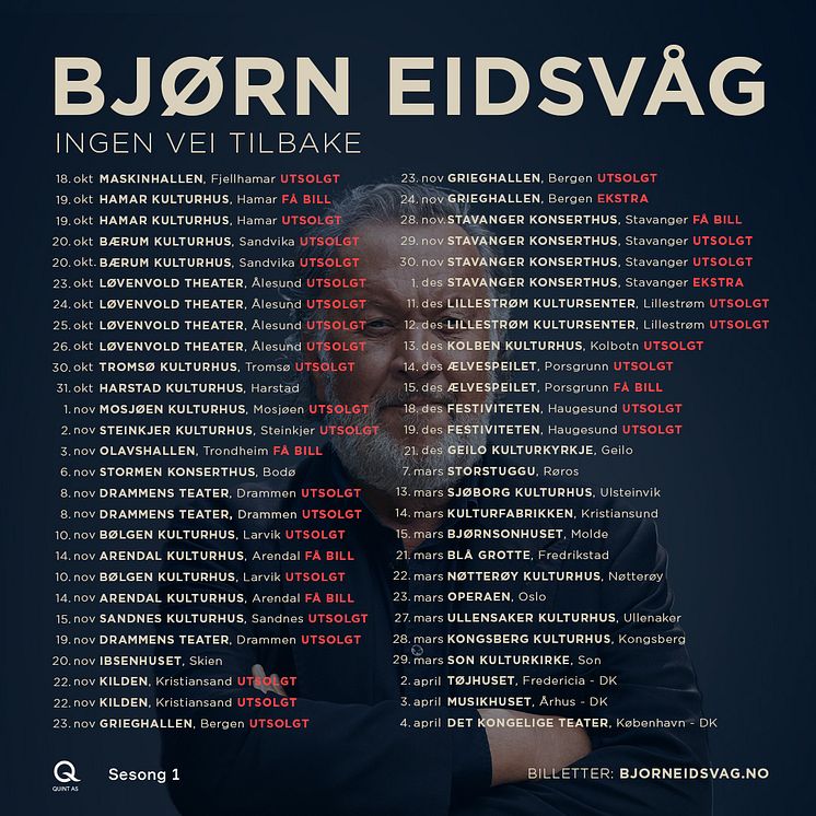 Turneoversikt_Ingen vei tilbake
