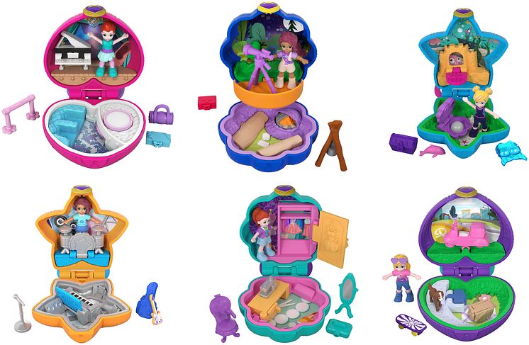 Polly Pocket Mini-Schatullen Sortiment