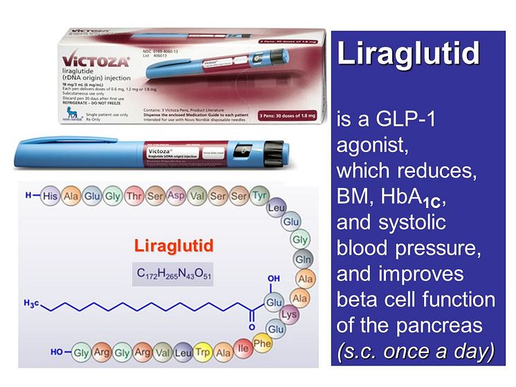 Diabetesmedicinen liraglutid