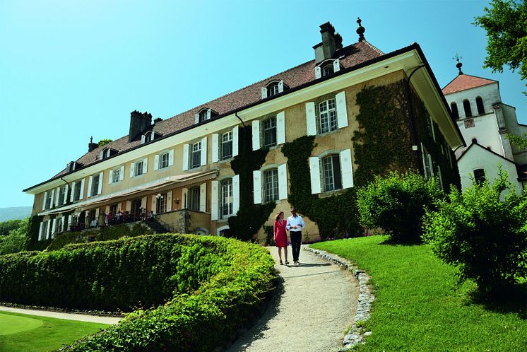 Aussenansicht Hotel Chateu de Bonmont © Stephan Schacher