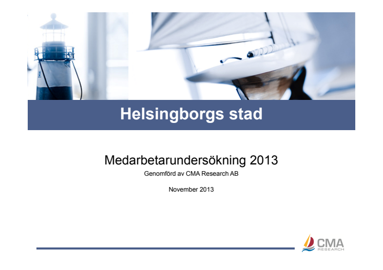 Medarbetarundersökning Hborg stad 2013