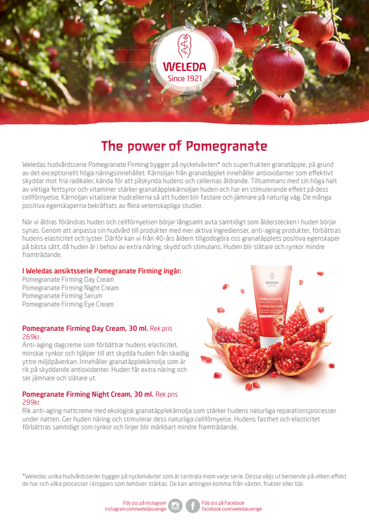 The power of Pomegranate