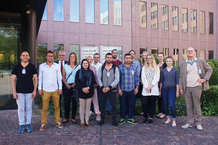 Syrische Flüchtlinge zu Gast in der Hauptverwaltung Dortmund