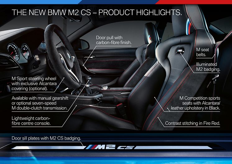 BMW M2 CS - Product Highlights