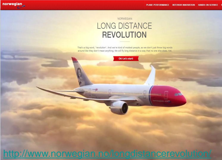 Nu släpper Norwegian biljetterna till New York och Bangkok
