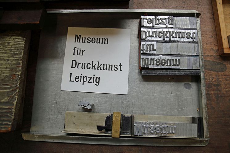 Letter "Museum für Druckkunst Leipzig"