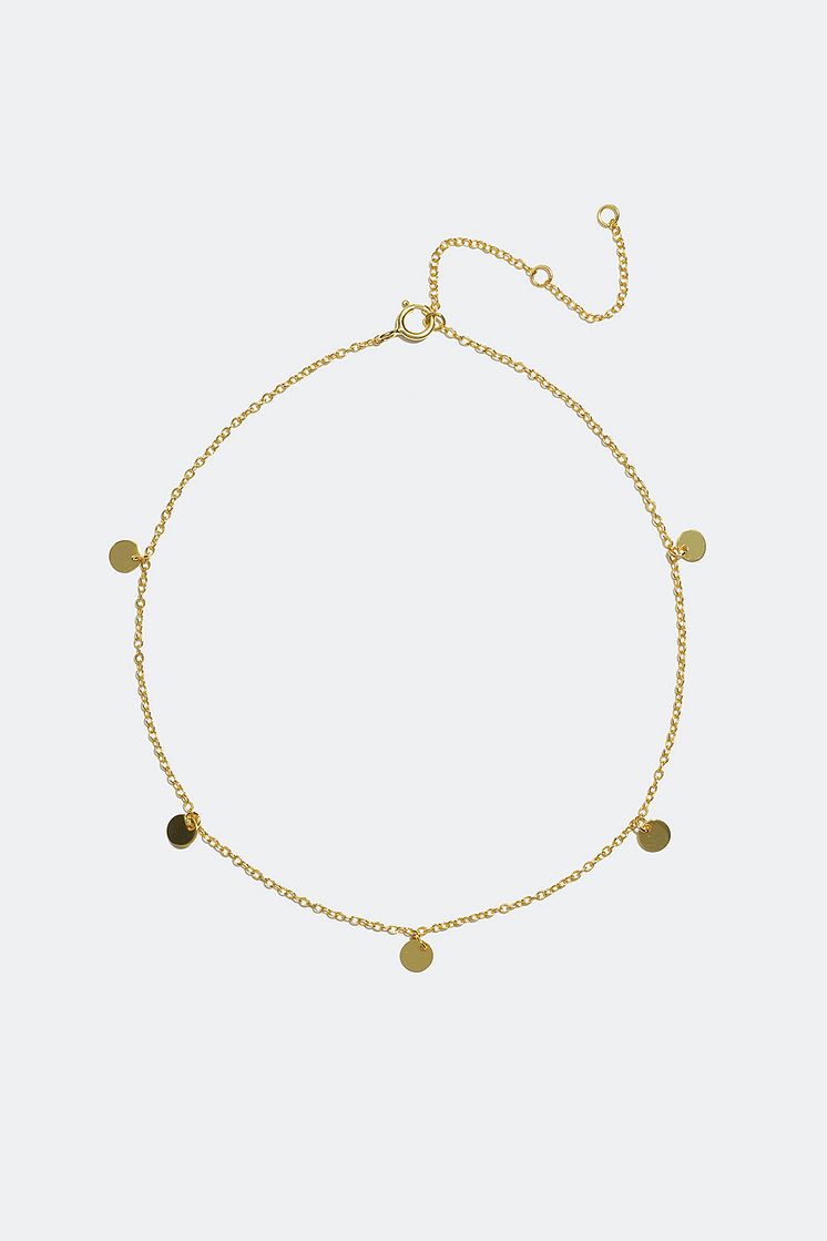 Anklet gold plated sterling silver - 27.99 €