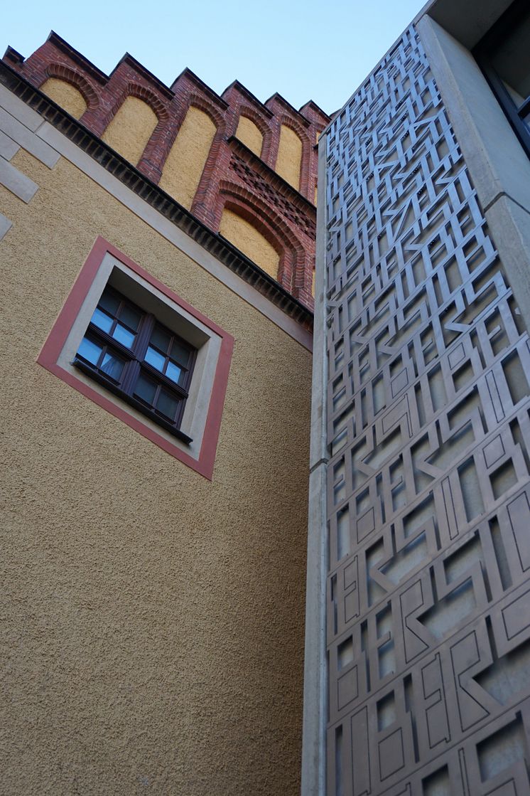 Stadt- und Bergbaumuseum Freiberg, Silberfassade