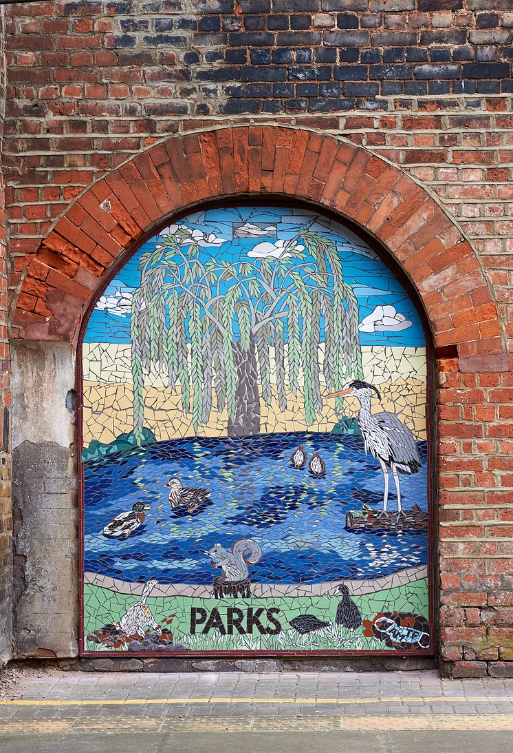 Palmers Green mosaics: 1 of 4