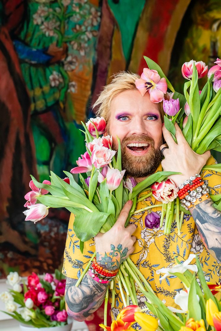 Rickard Söderberg och svenska tulpaner på Malmö Opera