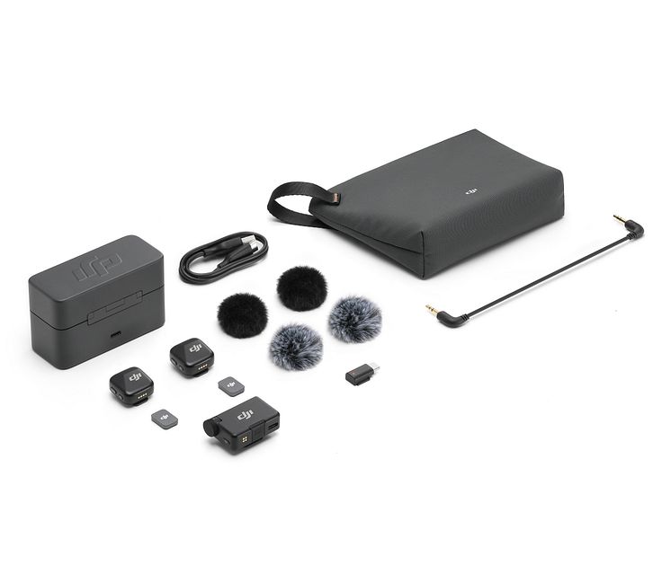 DJI Mic Mini （2TX+1RX+Charging Case）—Left Side 45 Degree.jpg