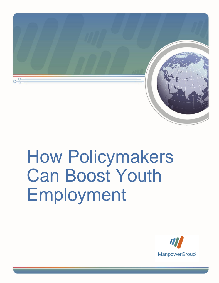 How policymakers can boost youth employment