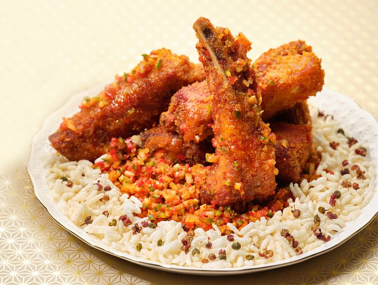 Father's Day Set Menu - Deep-fried Spare Ribs with Minced Garlic and Chilli Sauce (Si Chuan Dou Hua Restaurant at PARKROYAL on Beach Road).jpg