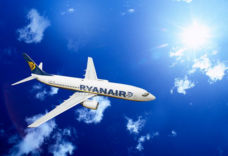 Ryanair plan som flyger