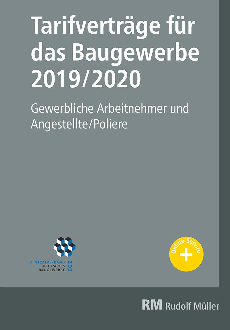 Tarifverträge für das Baugewerbe 2019/2020 (2D/tif)