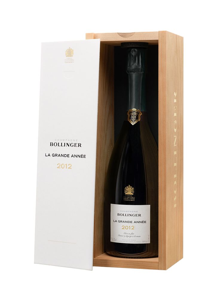 Bollinger La Grande Année 2012 flaska med låda