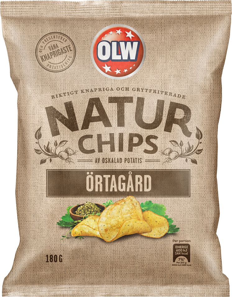 OLW Naturchips Örtagård 