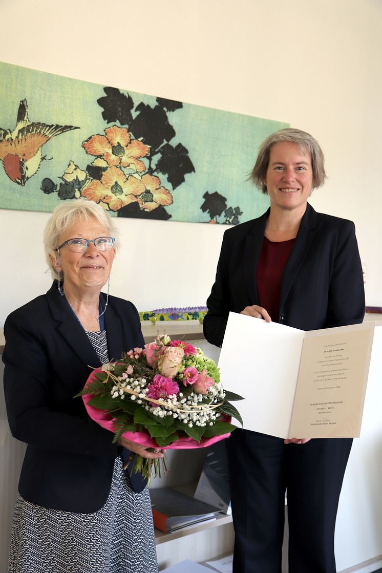 Ruhestand Lucia Licher im September 2022