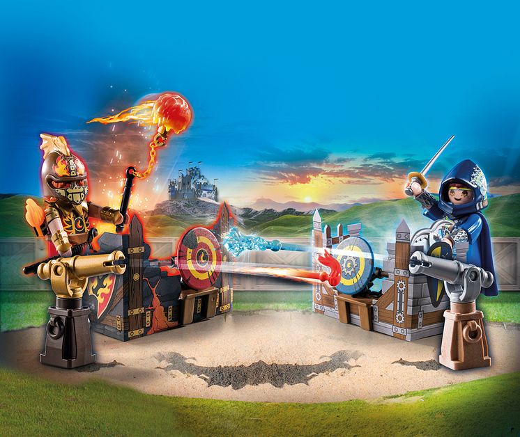 Novelmore vs. Burnham Raiders - Zweikampf (71212) von PLAYMOBIL