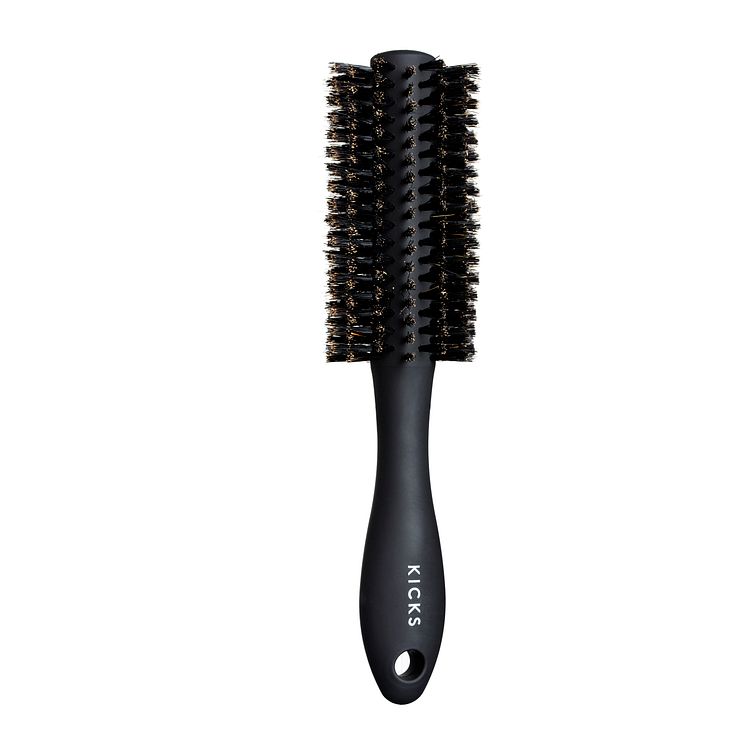 KICKS Beauty Curl & Blow Brush Black Matte