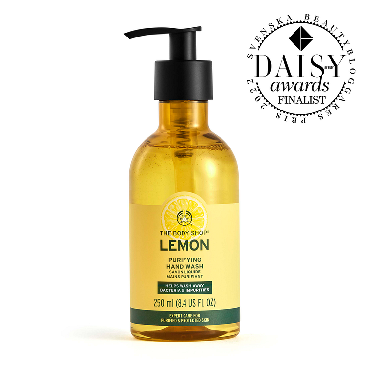 Lemon Purifying Hand Wash Daisy Beauty Awards Finalist 2022