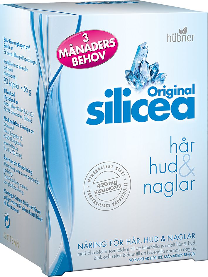 Original Silicea 90 kapsel för hår, hud och naglar