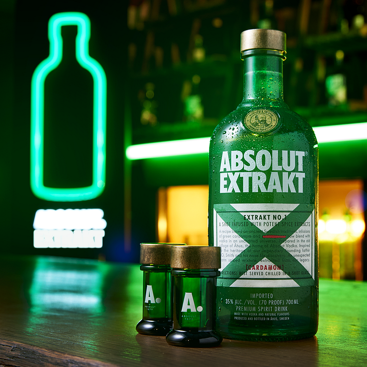 Absolut Extrakt: das Extra an der Bar