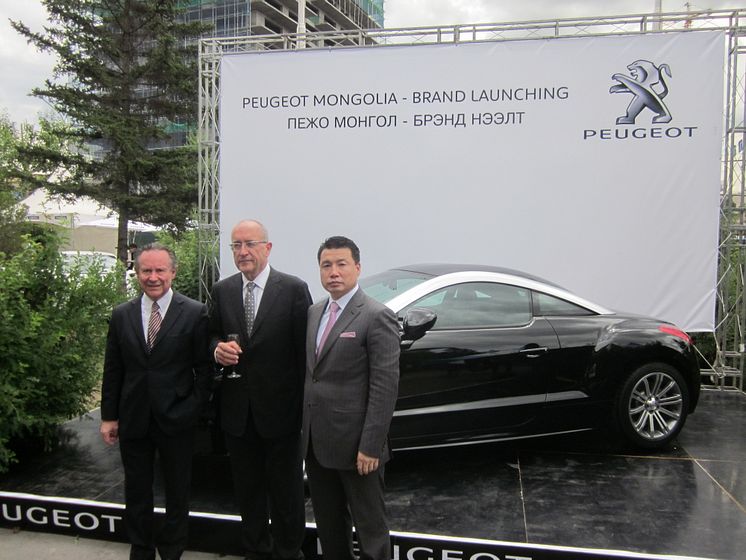 Premiär för Peugeot i Mongoliet