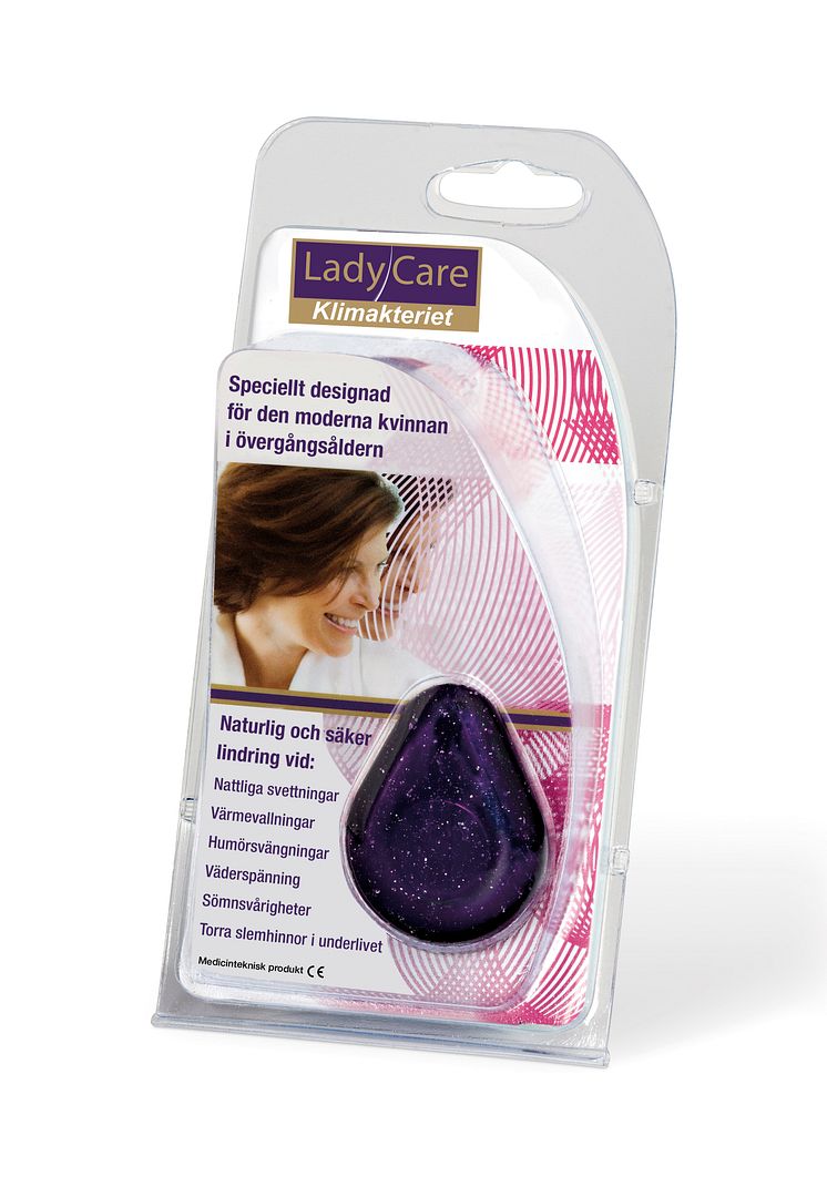 Lady Care speciellt designad för den moderna kvinnan i övergångsåldern 20150306