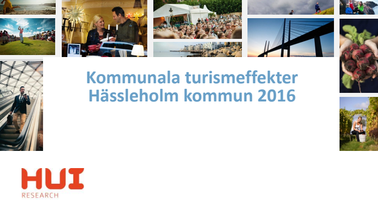 Kommunala turismeffekter i Hässleholms kommun 2016