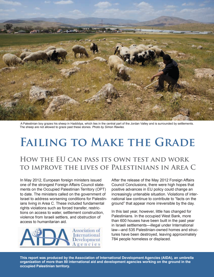 Failing to Make the Grade AIDA EU