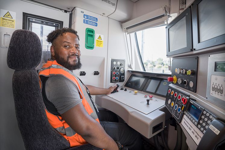 Myles is ready to welcome passengers back on board