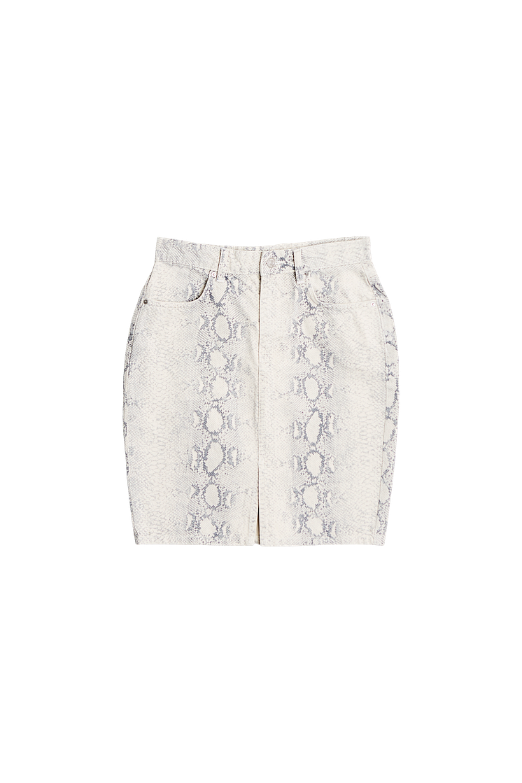 Gina Tricot 499 SEK 49.95 EUR 399 DKK Cilla skirt Snake v.17