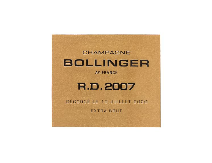 Etikett Bollinger R.D. 2007.tif