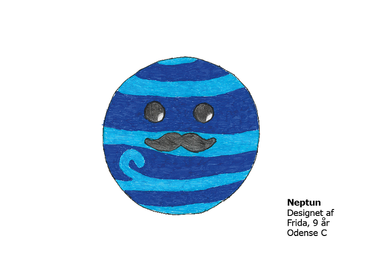 Frida 9 år Neptun