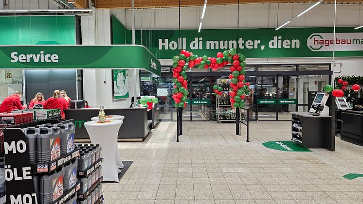 Neben stationären Kassen haben die Kunden auch die Möglichkeit, den Self-Checkout-Bereich zu nutzen