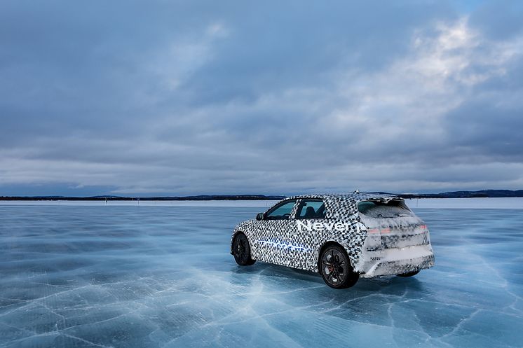 IONIQ 5 N vintertestas i Arjeplog