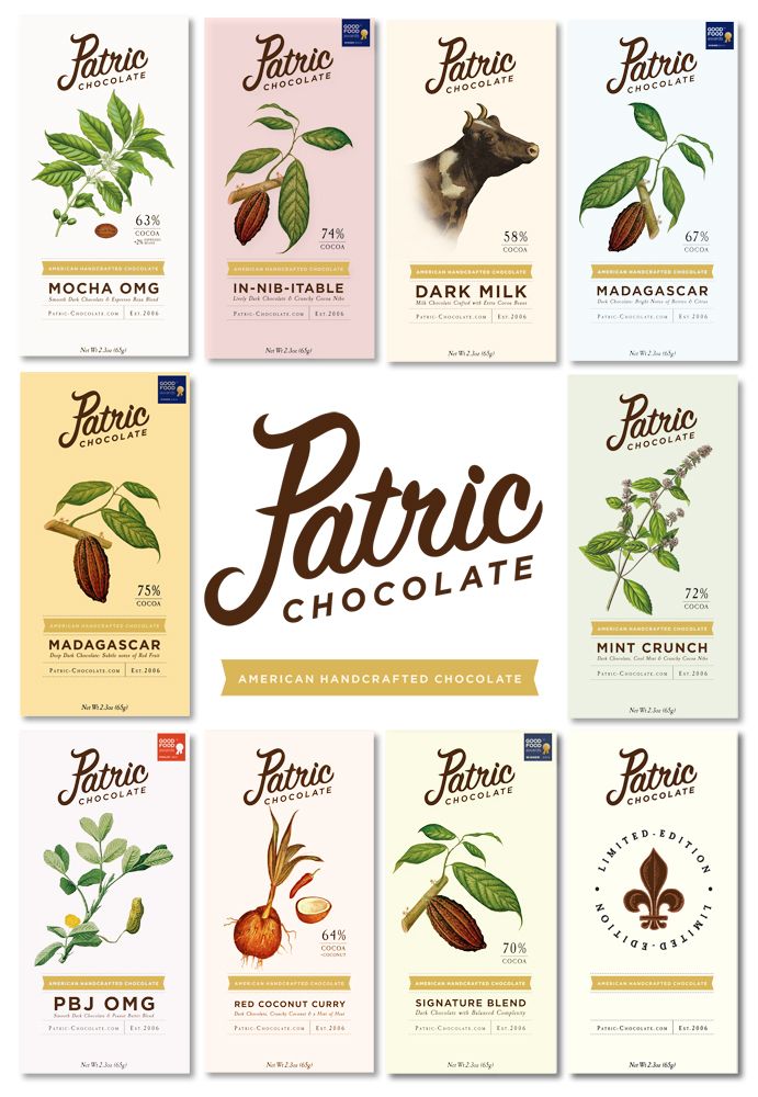 Patric Chocolate New Packaging 