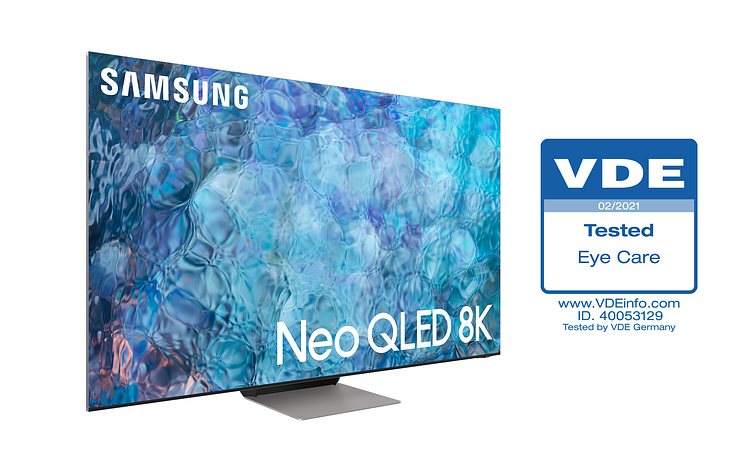 [Photo] Samsung Neo QLED TVs receive Eye Care certificate from VDE(2)