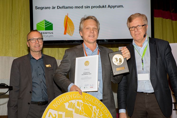 Deflamo – vinnare av Nordbyggs guldmedalj 2015