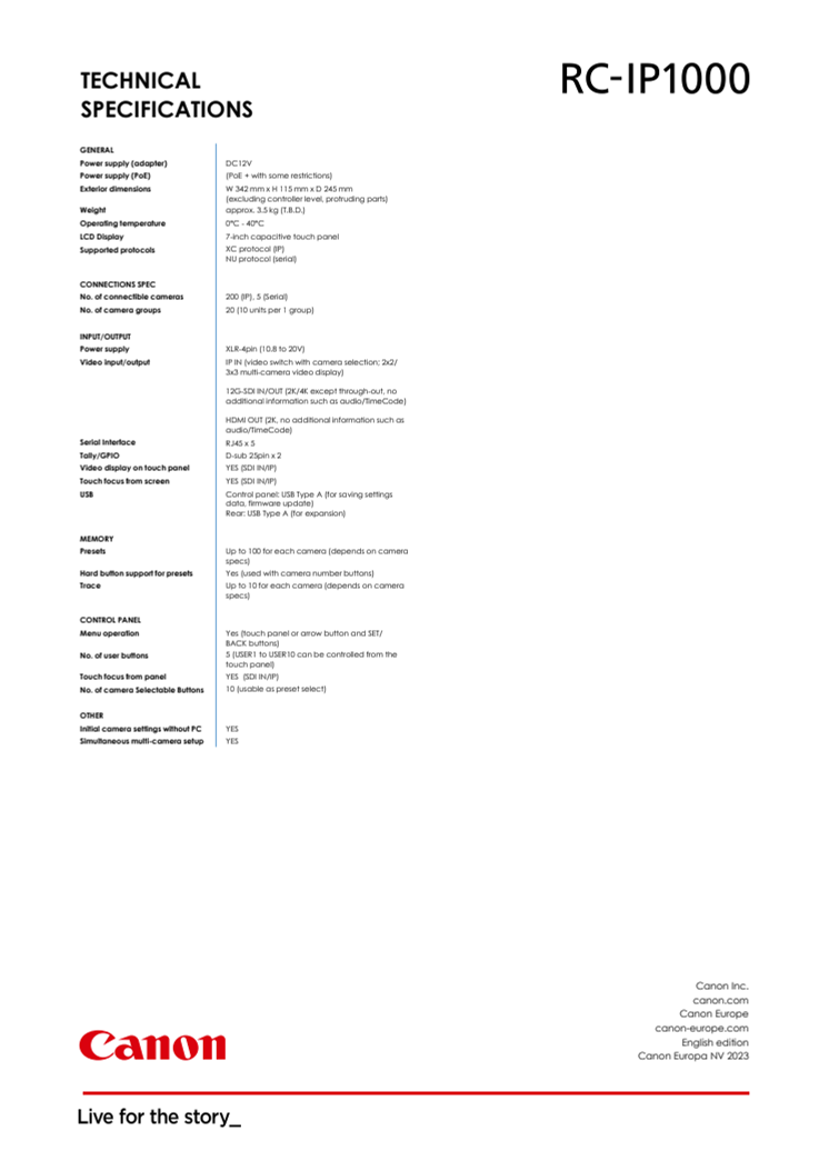 CONTROLLER Spec Sheet.pdf