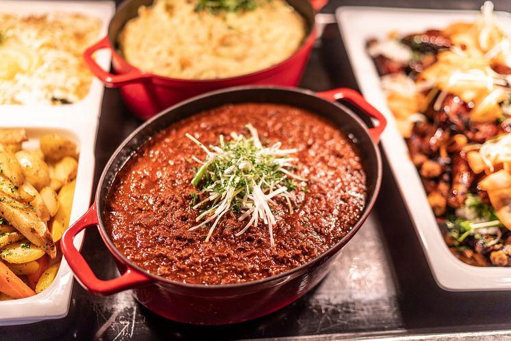 Pasta Bolognese, barnbuffé