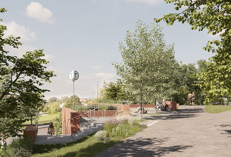 Tøyenparken Illustrasjon