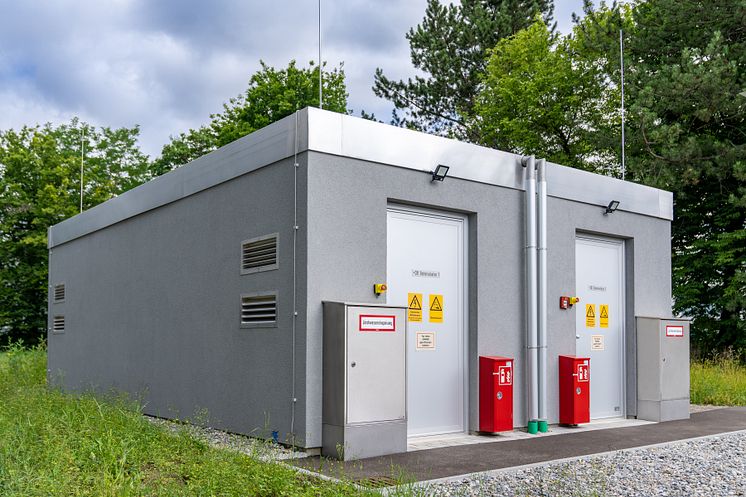 Battery power plant from ADS-TEC Energy in Reutlingen, Germany