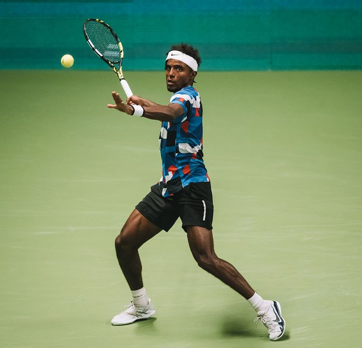 Elias Ymer at the BNP Paribas Nordic Open 2023