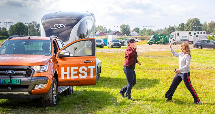 Hest360FordChallenge Ryggekonkurranse Øvrevoll Märtha Louise med Anne Lene Øysæd fra Sandnes, Rogaland.25.08 2019