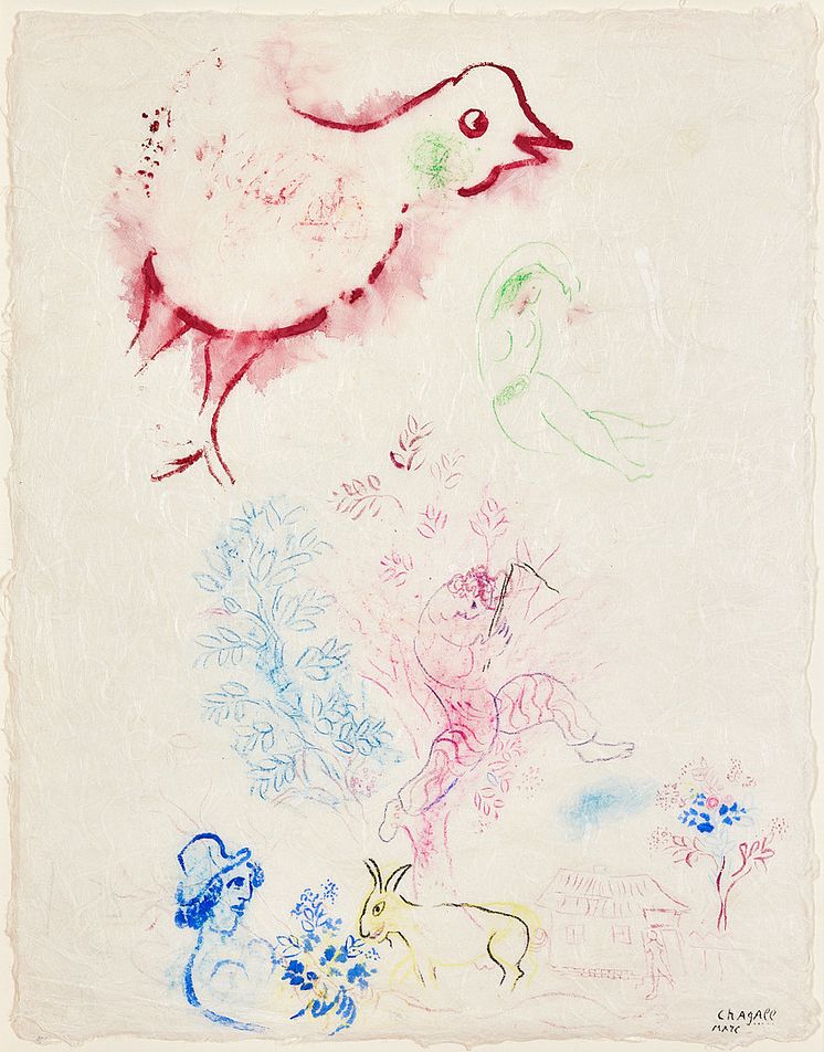 ”L’Envolée magique” av Marc Chagall