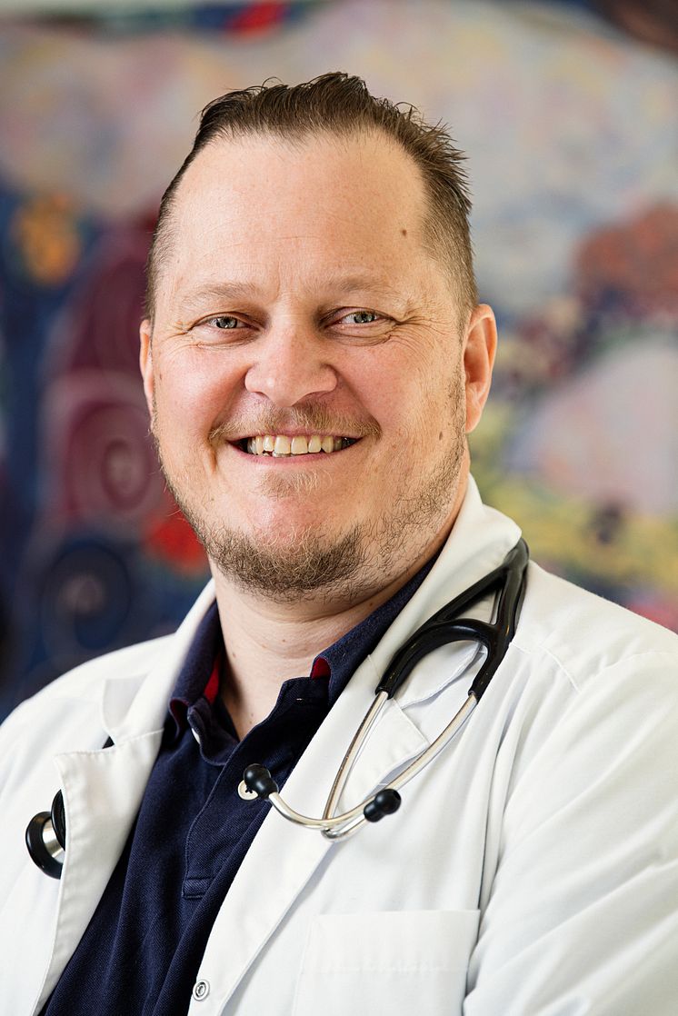 Kim Gerløv, specialist i allmänmedicin och medicinskt ansvarig, Läkargruppen Landskrona, 