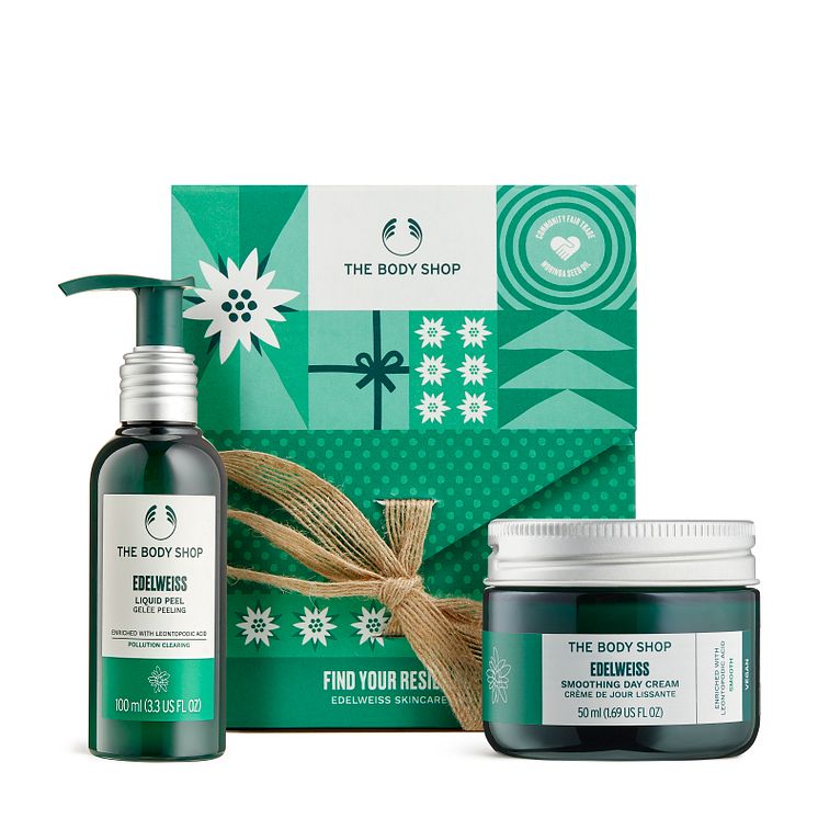 FIND YOUR RESILIENCE EDELWEISS SKINCARE DUO 475,-