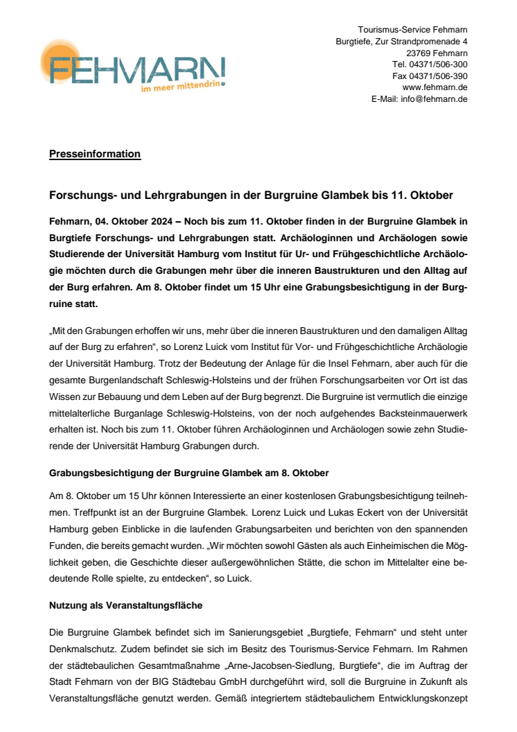 Pressemitteilung_Grabungen_Burgruine_Glambek_Tourismus-Service_Fehmarn.pdf